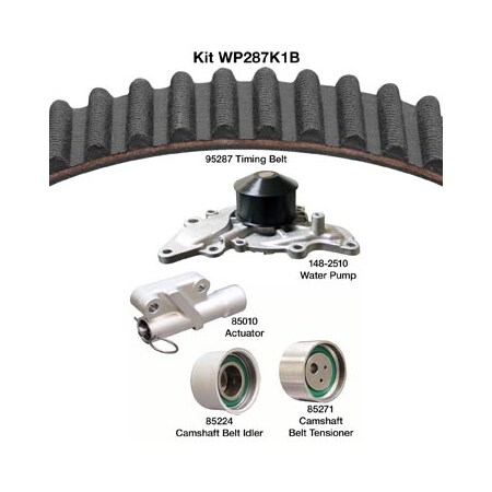 Dayco 97-03 Mitsubishi 3.5L Water Pump Kit, Wp287K1B WP287K1B